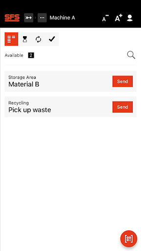 messageLOG Screen 2