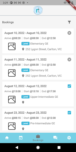 ReadyTeacher Screen 2