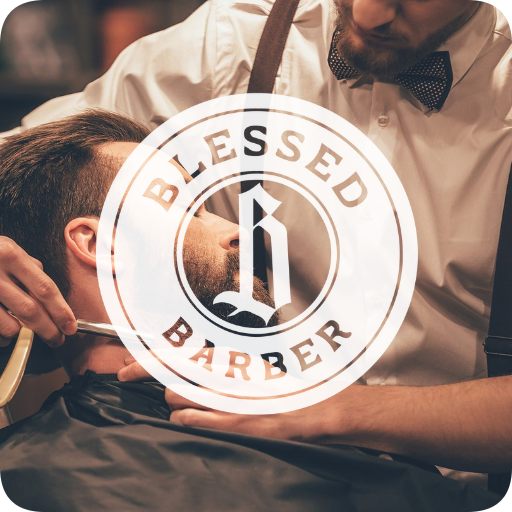 Blessed Barber logo