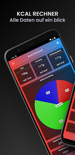 Android application Kalorien und Makro Rechner screenshort
