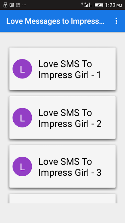 Love Messages to Impress Girl - 1.9 - (Android)