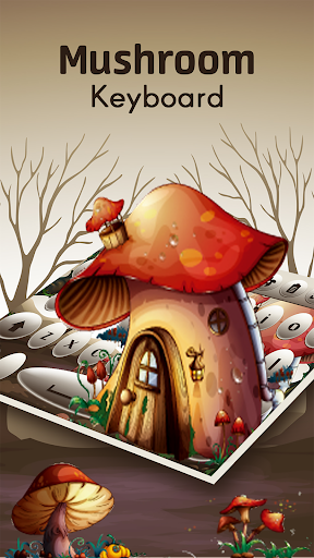 Mushroom Keyboard Theme Screen 2