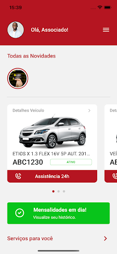Clube Alliance Screen 2
