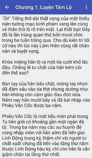 Truyen Bach luyen thanh tien Screen 2