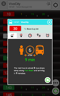 SingBUS: Next Bus Arrival Info Screenshot
