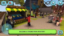 screenshot of Theme Park Craft: Build & Ride