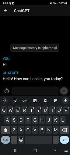 Icychat Screen 3