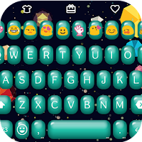 Bubble Love Emoji Keyboard
