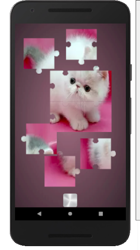 Cat puzzles Jigsaw, Slide 2048 Screen 2