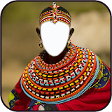 Maasai Jewelry Photo Montage icon