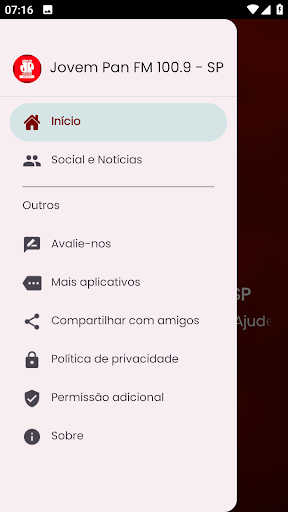 Rádio Jovem Pan 100.9 FM - SP Screen 3