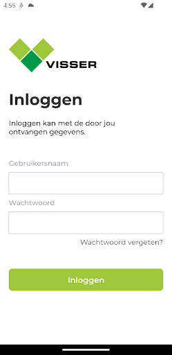 Android application Visser screenshort