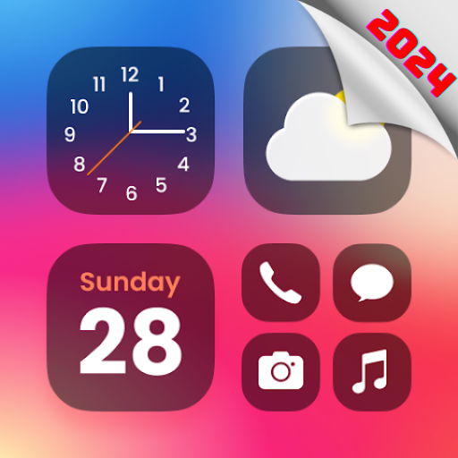 Widgets ios 16- Color Widgets Logo