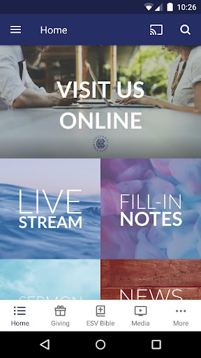Android application Calvary Bible Church-NH screenshort