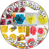 Flower Papper Design icon