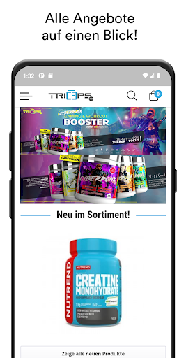 Android application Triceps screenshort