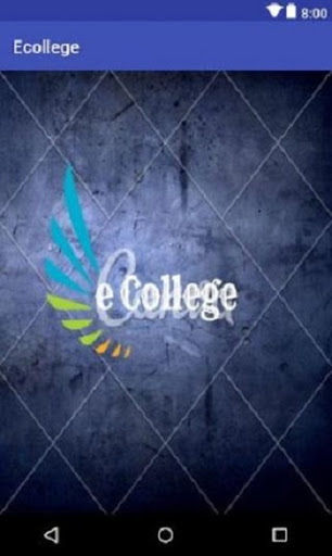 Android application e-College screenshort