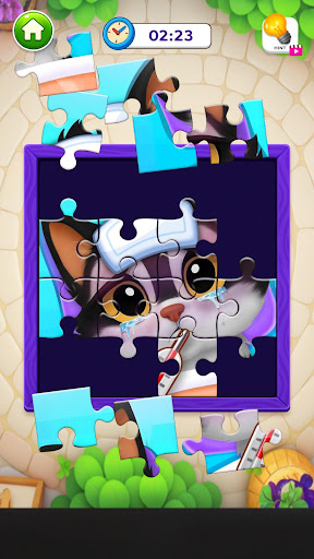 ASMR Cat Salon: Pet Care Games screenshot 16