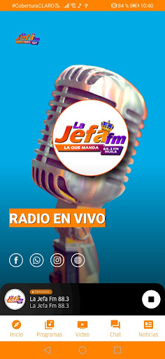 La Jefa Fm 88.3 Huila Screen 3