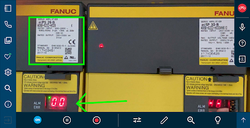 Fanuc Assisted Reality Screen 2