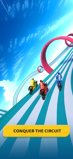 Android application Moto Racing io screenshort