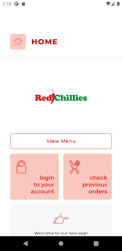 Android application Red Chillies G67 screenshort