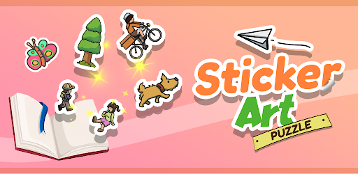 Sticker Book Art Puzzle