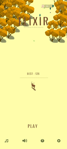 Android application Elixir - Deer Running Game screenshort