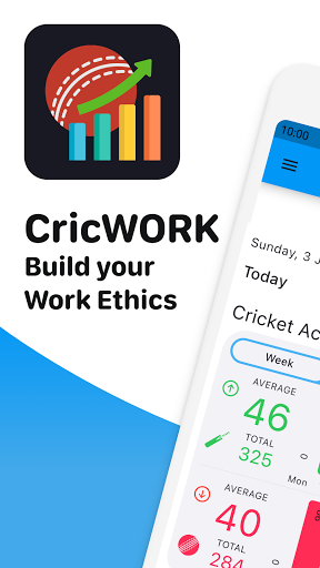 Android application CricWORK screenshort