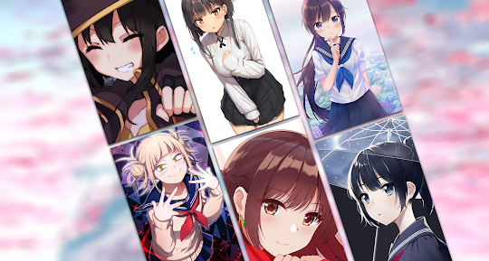 Anime Girl Kawaii Wallpaper 4K