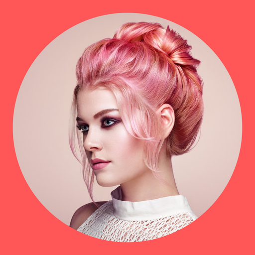 Girls Hairstyles step by step logo