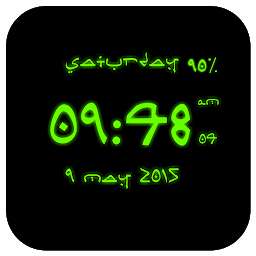「Arabic Digital Clock Live Wp」圖示圖片