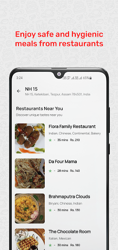 SERVE14 - Order Food Online Screen 3