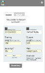 screenshot of Weight Checker PRO