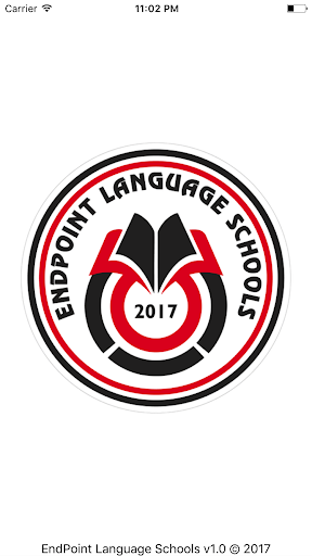 Android application End Point Language Schools screenshort
