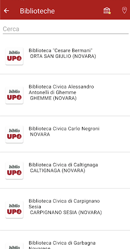 biblioUPO Screen 3