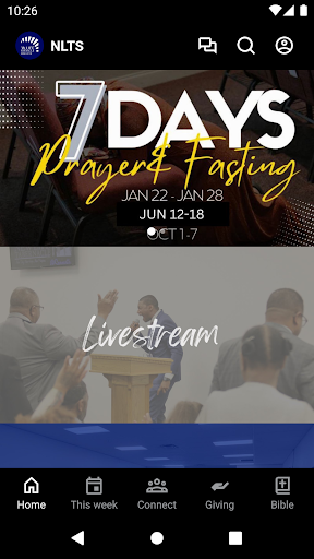 Android application New Life Tabernacle Sarasota screenshort