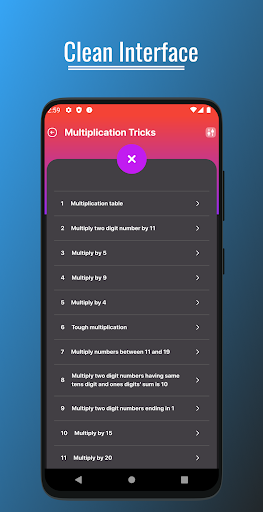 Math Calculation Tricks Screen 2
