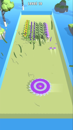 Android application Cut Grass Flowers - Saw Master screenshort
