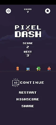Pixel Dash - Screenshot 3