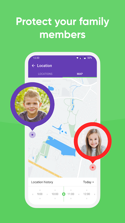 Kidgy - GPS Trackerのおすすめ画像1
