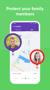Kidgy - GPS Family Tracker