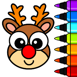 Imagem do ícone Coloring Book Games for Kids