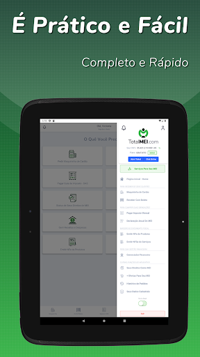 Total MEI INSS, DAS Fácil