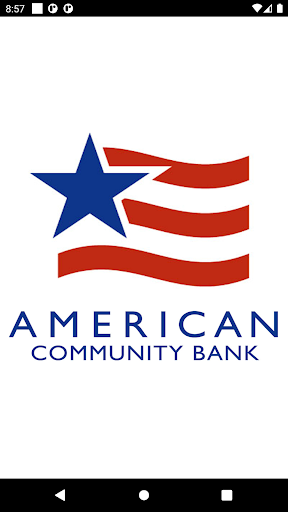 Android application American Community Bank Mobile screenshort