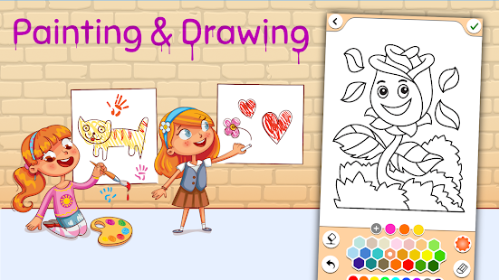Painting and drawing game Screenshot