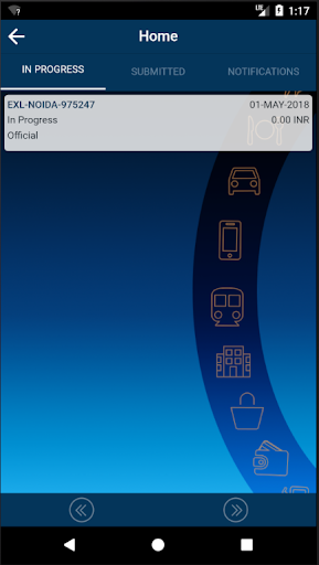 EXL iExpense Screen 3