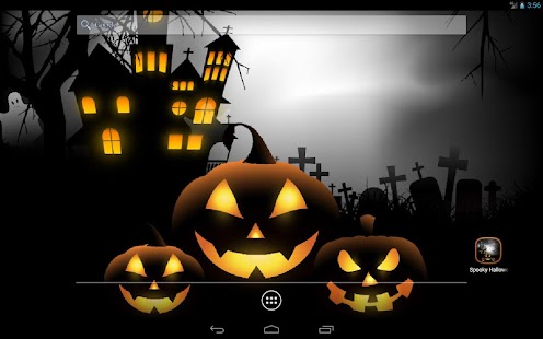 Spooky Halloween LiveWallpaper Screenshot