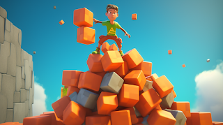 Smash Blocks - Stacking Games - Screenshot 1