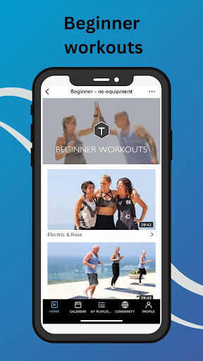 TMAC FITNESS Home Workouts Screen 2